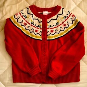 Hanna Andersson Girls Faire Isle Sweater